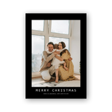 Vertical Black Border Christmas