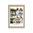 Brown Gingham Christmas Card - front
