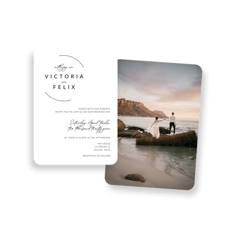 circle sketch invitation rounded