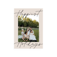 Elegant Happy Holidays Card - front