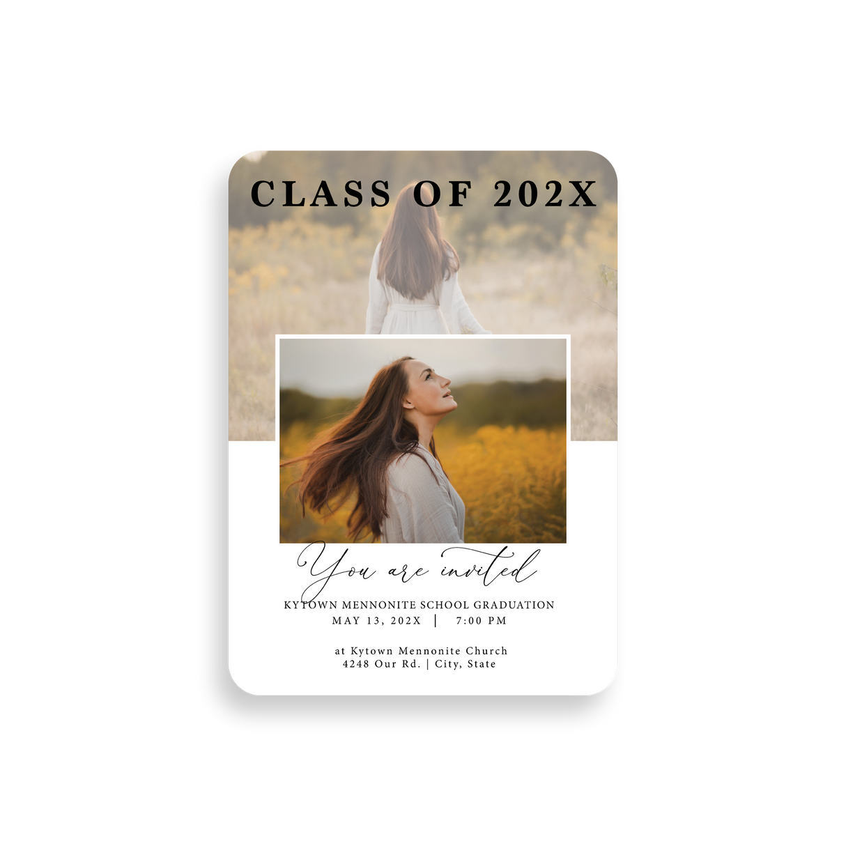 Faded Photo Grad