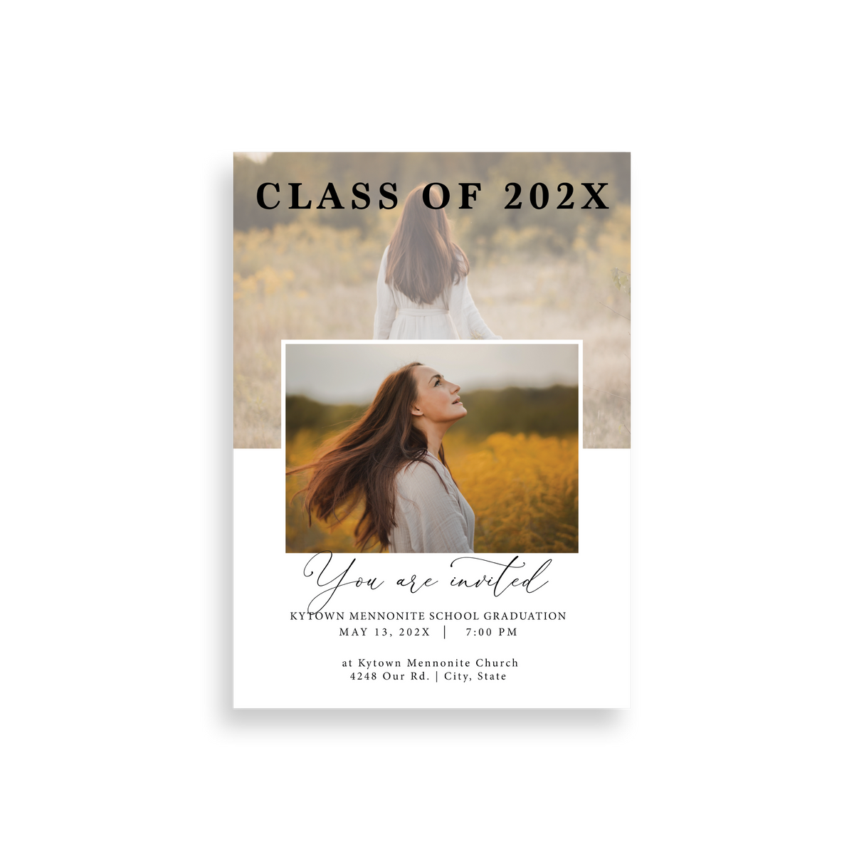 Faded Photo Grad