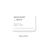 Faded Photo RSVP rounded