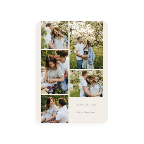 Film Strip Christmas Card - rounded corners