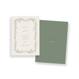 french garden invitation
