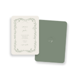 french garden invitation rounded