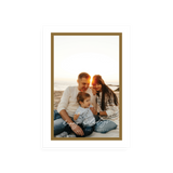 Gold Frame Holiday Card - front