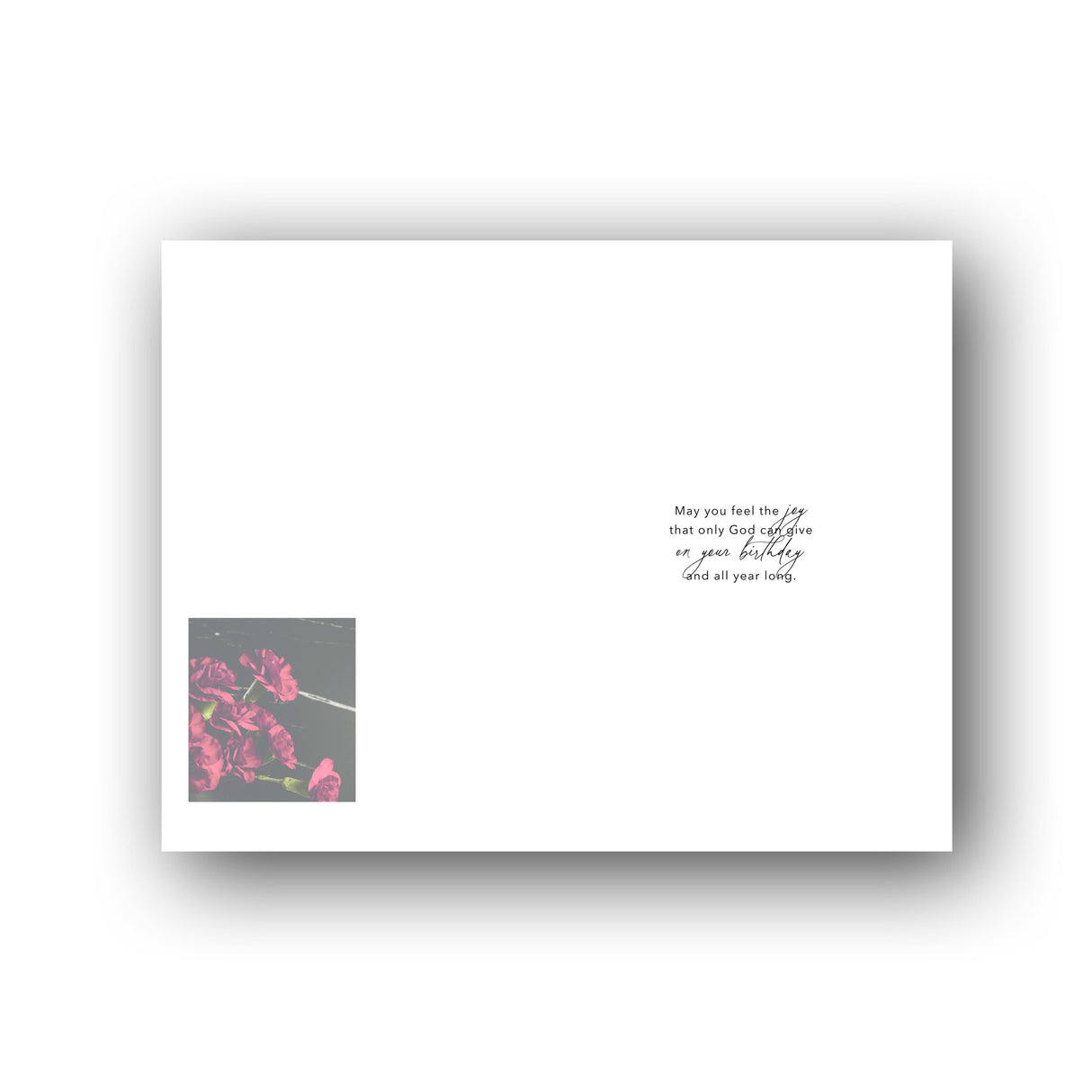 Happy Birthday Red Flowers (anyone)