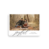 joyful christmas card