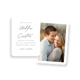 minimal elegant invitation rounded