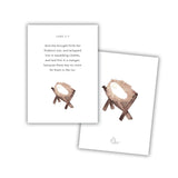 Luke 2:7-14 Memorization Cards