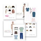 Paper Dolls | FREE Kid's Printable