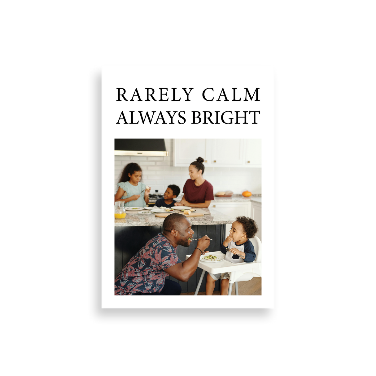 rarely calm always bright