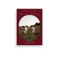 Red Oval Frame Christmas Card front