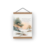 From the Rising of the Sun | Print + Hanger