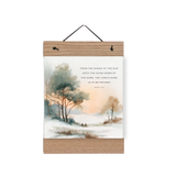 From the Rising of the Sun | Print + Hanger