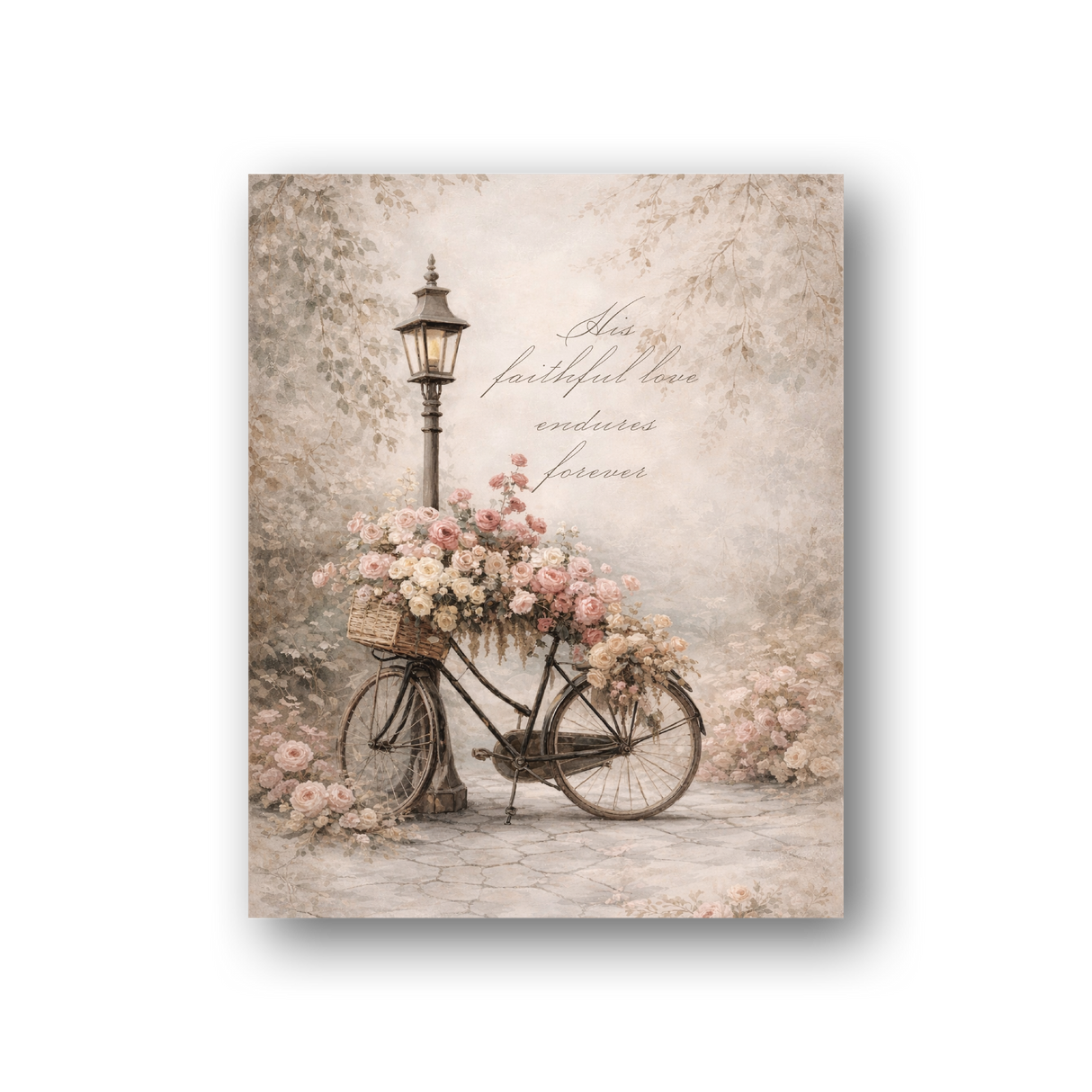 His Faithful Love | Print + Hanger