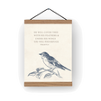 Under His Wings print and hanger