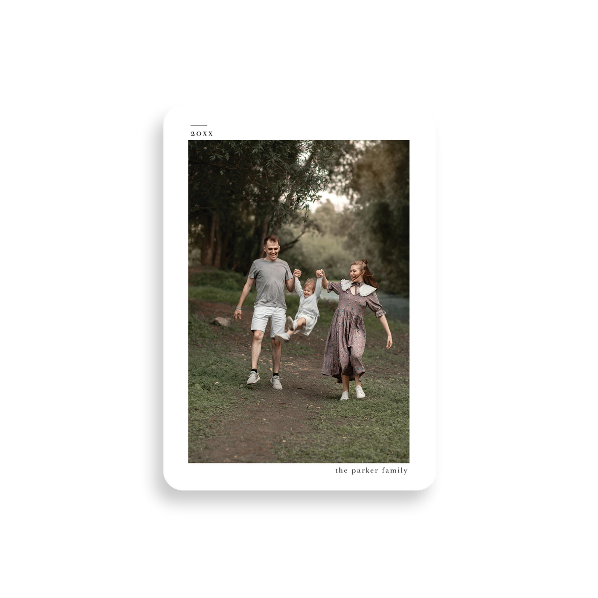 simple classic vertical
