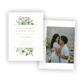 spring pink invitation