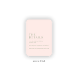 Spring Pink RSVP rounded