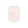 Spring Pink RSVP