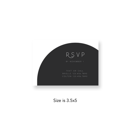 Tan Arch RSVP