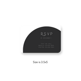 Tan Arch RSVP rounded