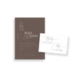 terra cotta invitation