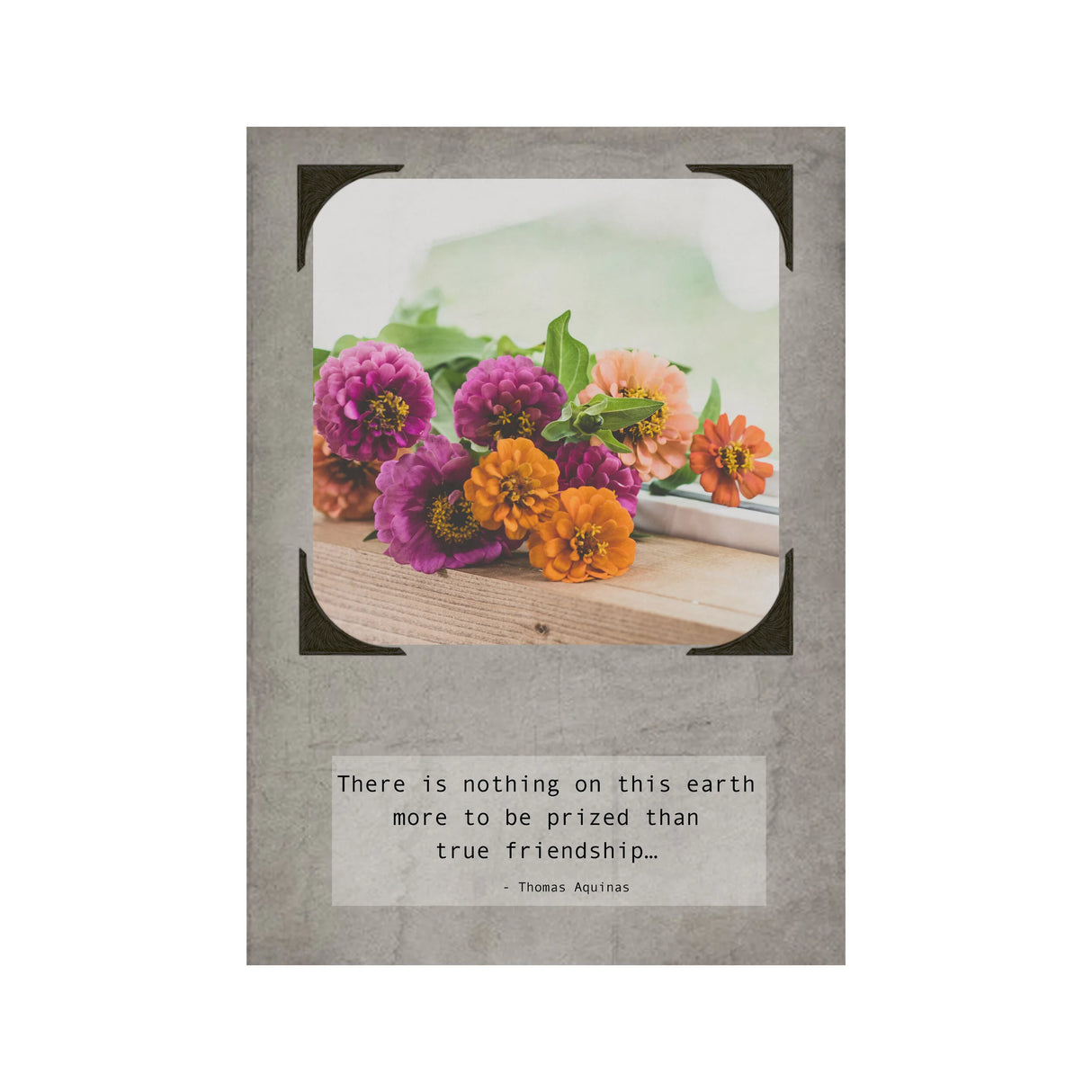 Friendship Florals 5x7