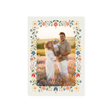 Vertical Whimsy Holiday Card - front