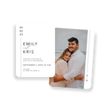 vertical line invitation rounded