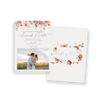 wildflowers photo invitation