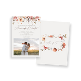 wildflowers photo invitation